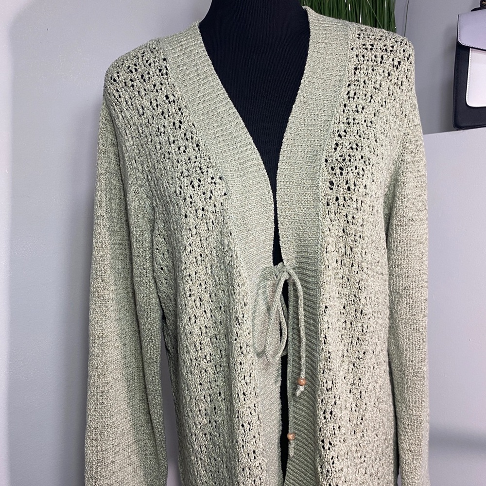 BM Green Cardigan